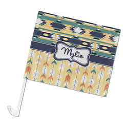 Tribal2 Car Flag - Large (Personalized)