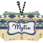 Tribal2 Rear View Mirror Ornament (Personalized)