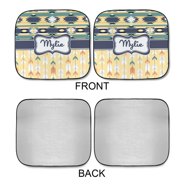Tribal2 Car Sun Shades - APPROVAL