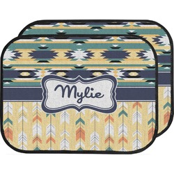 Tribal2 Car Floor Mats (Back Seat) (Personalized)