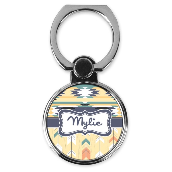 Custom Tribal2 Cell Phone Ring Stand & Holder (Personalized)