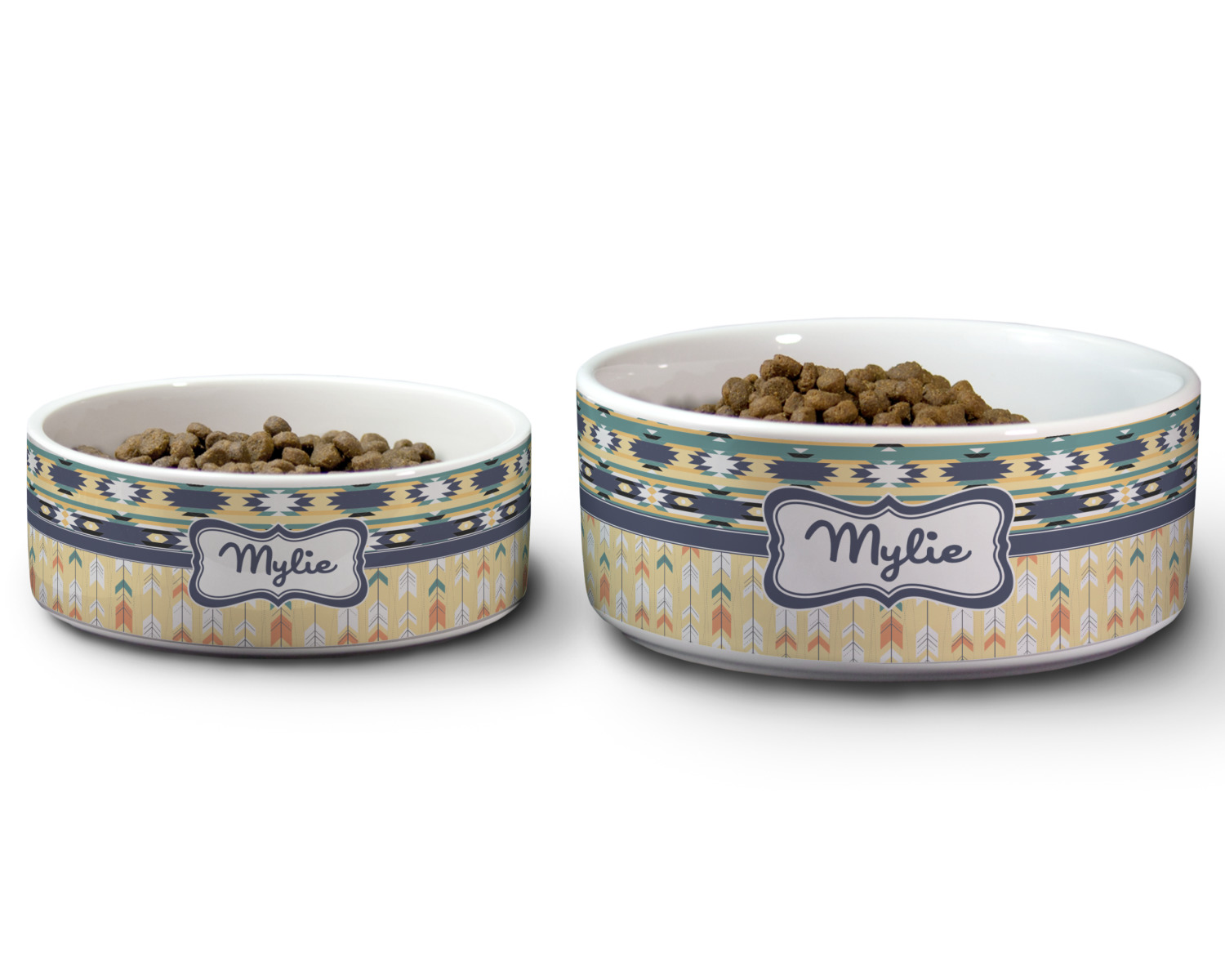 tribal2-ceramic-dog-bowl-large-personalized-youcustomizeit