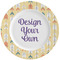 Tribal2 Ceramic Dinner Plates (Set of 4) (Personalized)