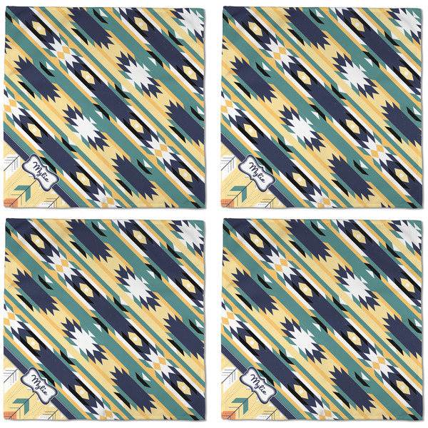 Tribal2 Cloth Napkins - Personalized Dinner (APPROVAL) Set of 4