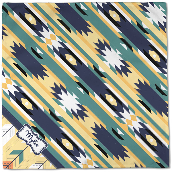 Tribal2 Cloth Napkins - Personalized Dinner (Full Open)
