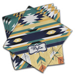 Tribal2 Cloth Napkins (Set of 4) (Personalized)