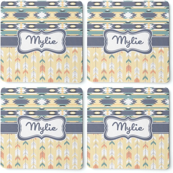 Tribal2 Coaster Rubber Back - Apvl