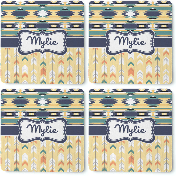 Tribal2 Coaster Rubber Back - Apvl