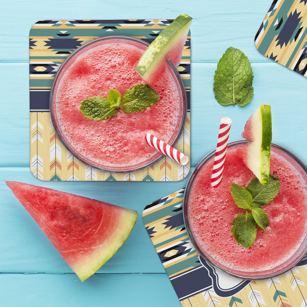 Tribal2 Coaster Set - LIFESTYLE