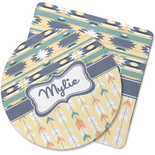 Custom Tribal2 Rubber Backed Coaster (Personalized)