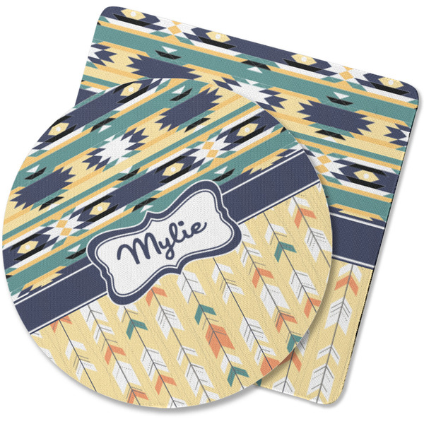 Custom Tribal2 Rubber Backed Coaster (Personalized)