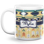 Tribal2 20 Oz Coffee Mug - White (Personalized)