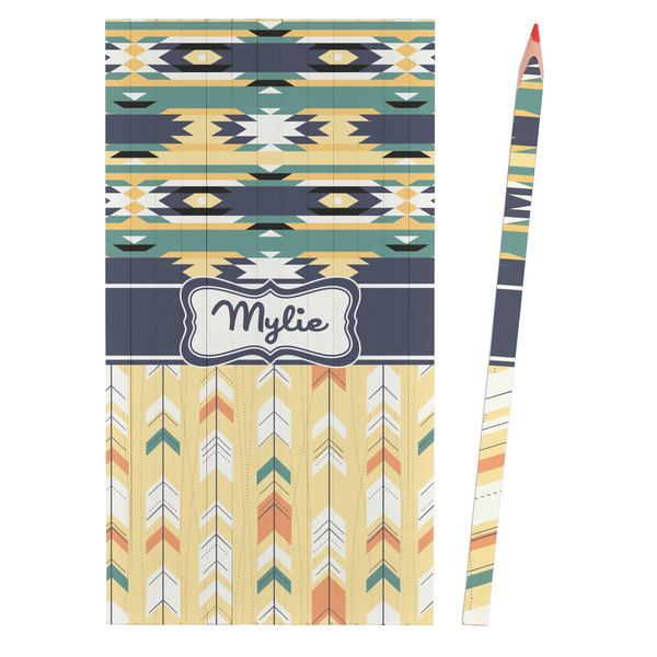 Tribal2 Colored Pencils - Front View