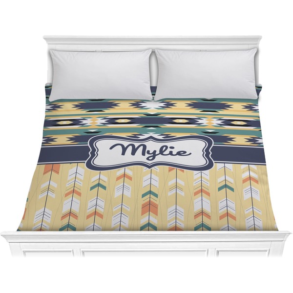 Custom Tribal2 Comforter - King (Personalized)