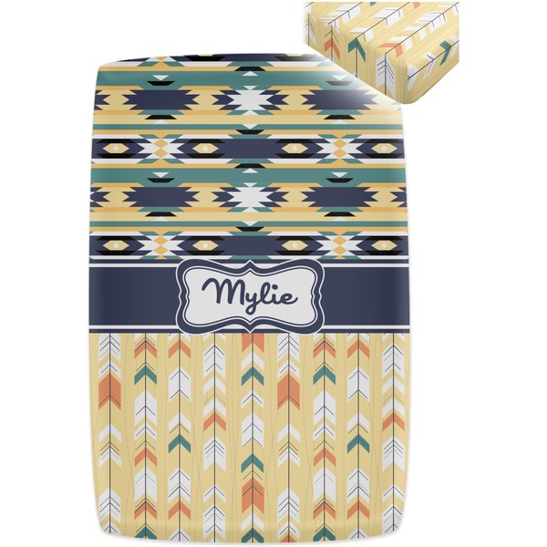 Tribal2 Crib Fitted Sheet - Apvl