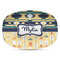 Tribal2 Plastic Platter - Microwave & Oven Safe Composite Polymer (Personalized)