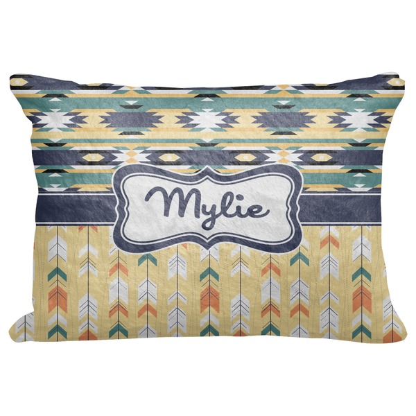 Custom Tribal2 Decorative Baby Pillowcase - 16"x12" (Personalized)