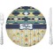 Tribal2 Glass Lunch / Dinner Plate 10" (Personalized)