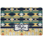 Tribal2 Dog Food Mat w/ Name or Text