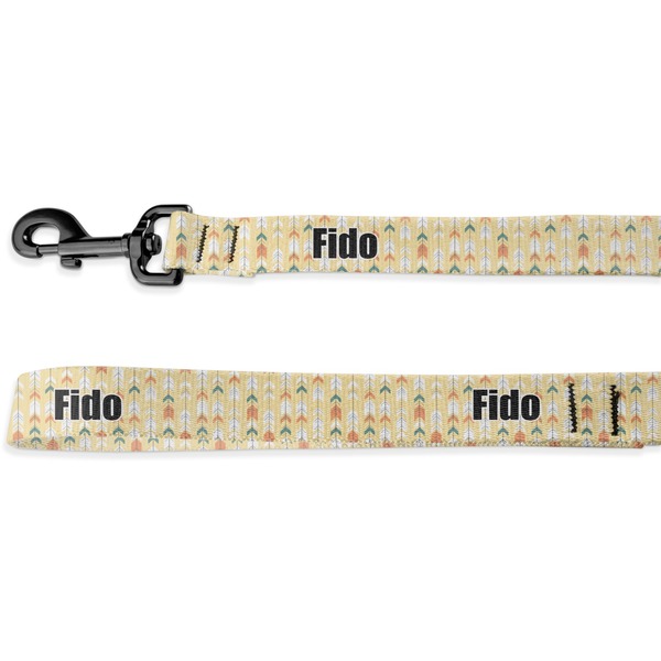 Custom Tribal2 Deluxe Dog Leash - 4 ft (Personalized)