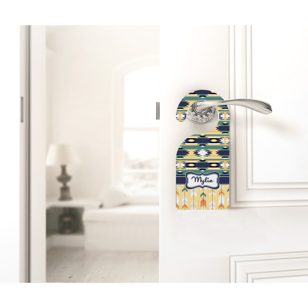 Tribal2 Door Hanger - LIFESTYLE