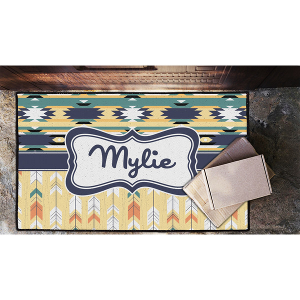 Tribal2 Door Mat - LIFESTYLE (Lrg)