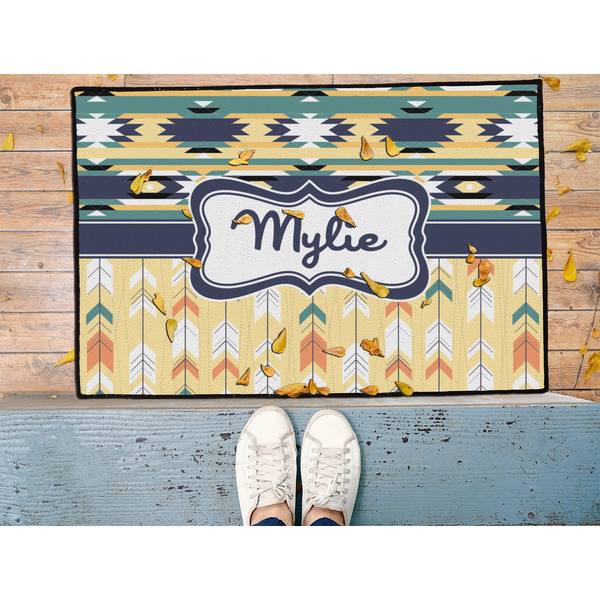 Tribal2 Door Mat - LIFESTYLE (Med)