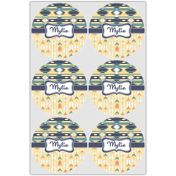 Tribal2 Drink Topper - Large - Set of 6