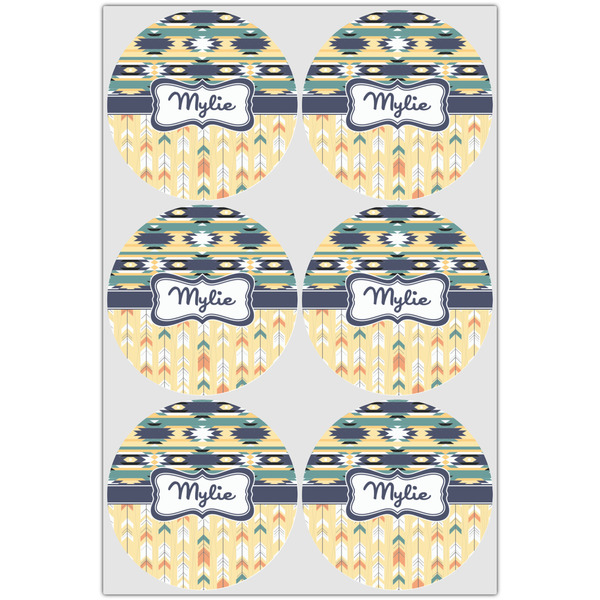Tribal2 Drink Topper - XLarge - Set of 6