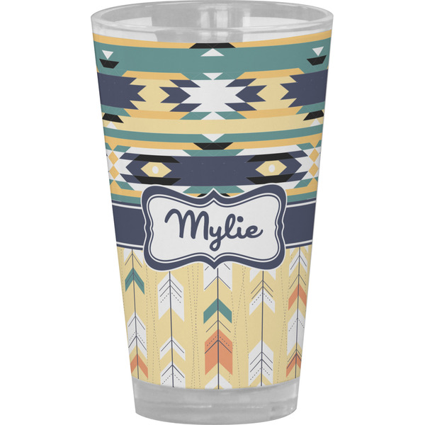 Custom Tribal2 Pint Glass - Full Color (Personalized)