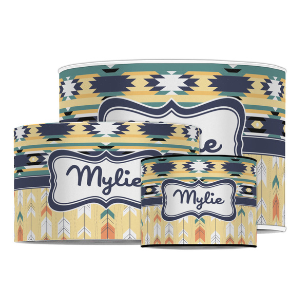 Tribal2 Drum Lampshades - MAIN