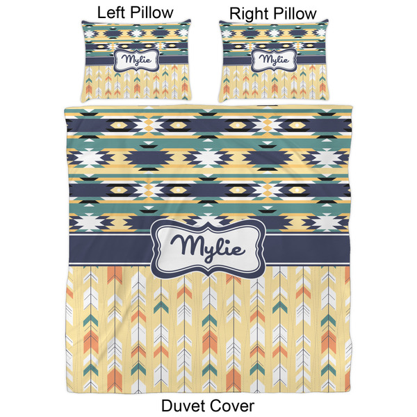 Tribal2 Duvet Cover Set - Queen - Approval