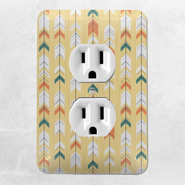 Tribal2 Electric Outlet Plate - LIFESTYLE