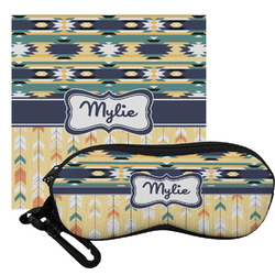 Tribal2 Eyeglass Case & Cloth (Personalized)