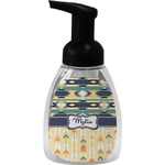 Tribal2 Foam Soap Bottle - Black (Personalized)