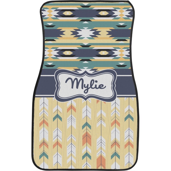 Tribal2 Front Seat Car Mat