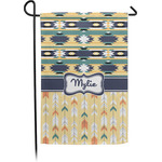Tribal2 Small Garden Flag - Single Sided w/ Name or Text