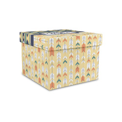 Tribal2 Gift Box with Lid - Canvas Wrapped - Small (Personalized)