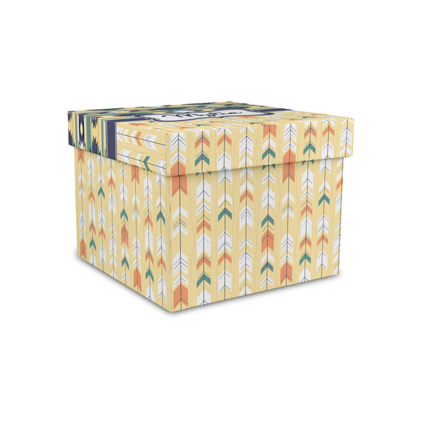 Custom Tribal2 Gift Box with Lid - Canvas Wrapped - Small (Personalized)