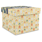 Tribal2 Gift Box with Lid - Canvas Wrapped - XX-Large (Personalized)