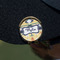 Tribal2 Golf Ball Marker Hat Clip - Gold - On Hat