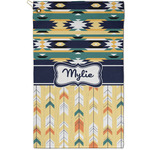 Tribal2 Golf Towel - Poly-Cotton Blend - Small w/ Name or Text