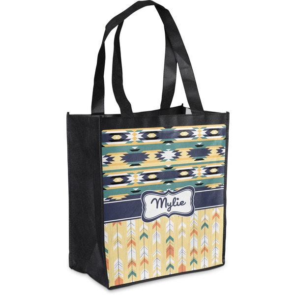 Custom Tribal2 Grocery Bag (Personalized)