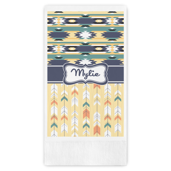 Custom Tribal2 Guest Towels - Full Color (Personalized)