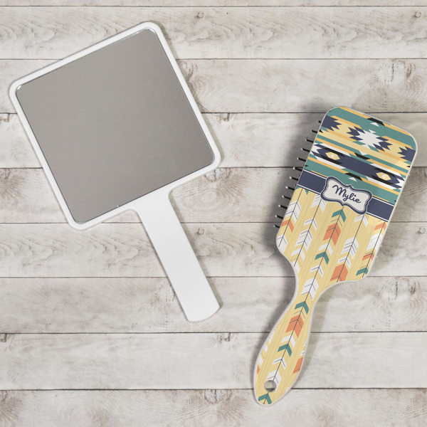 Tribal2 Hair Brush - In Context