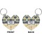 Tribal2 Heart Keychain (Front + Back)