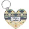 Tribal2 Heart Keychain (Personalized)