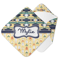 Tribal2 Hooded Baby Towel (Personalized)