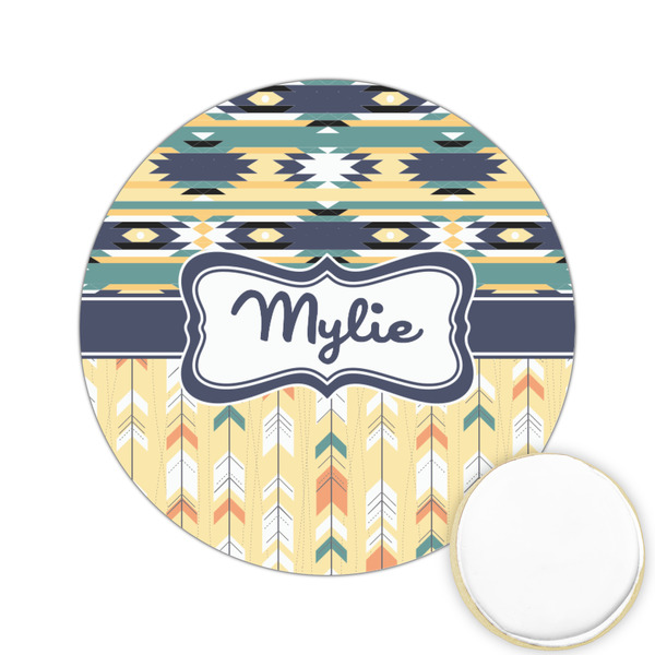 Custom Tribal2 Printed Cookie Topper - 2.15" (Personalized)