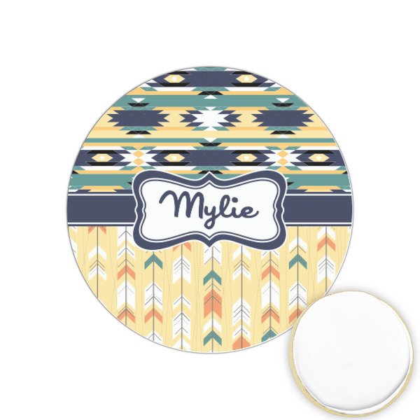 Custom Tribal2 Printed Cookie Topper - 1.25" (Personalized)